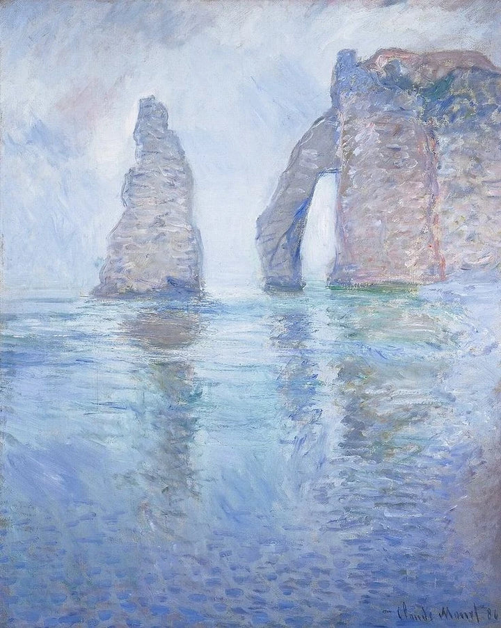 เข็มและประตูท้ายน้ํา W1042 - Claude Monet