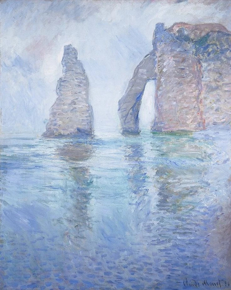 เข็มและประตูท้ายน้ํา W1042 - Claude Monet