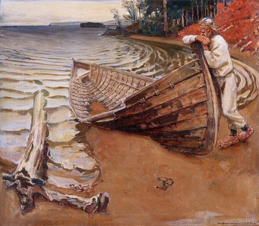 La Barque plaintive - Akseli Gallen-Kallela
