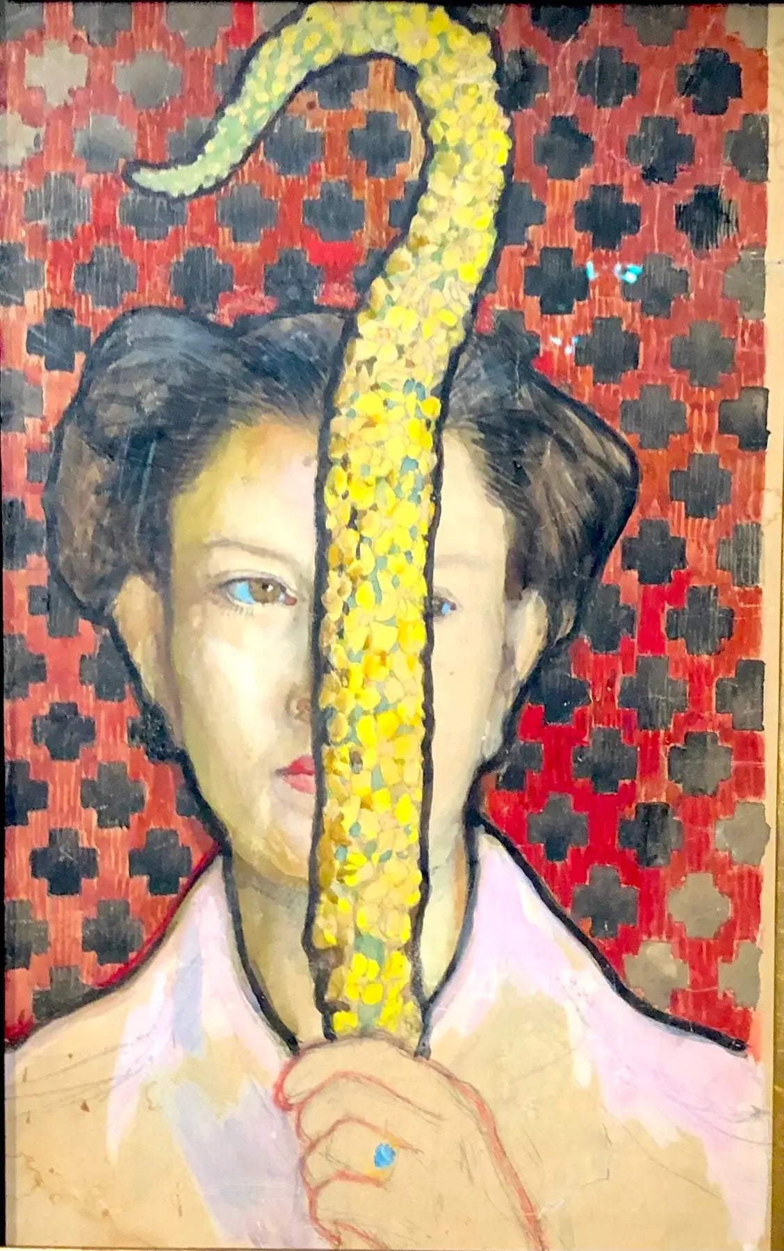 Portrait de Molène, peinture d’Akseli Gallen-Kallela