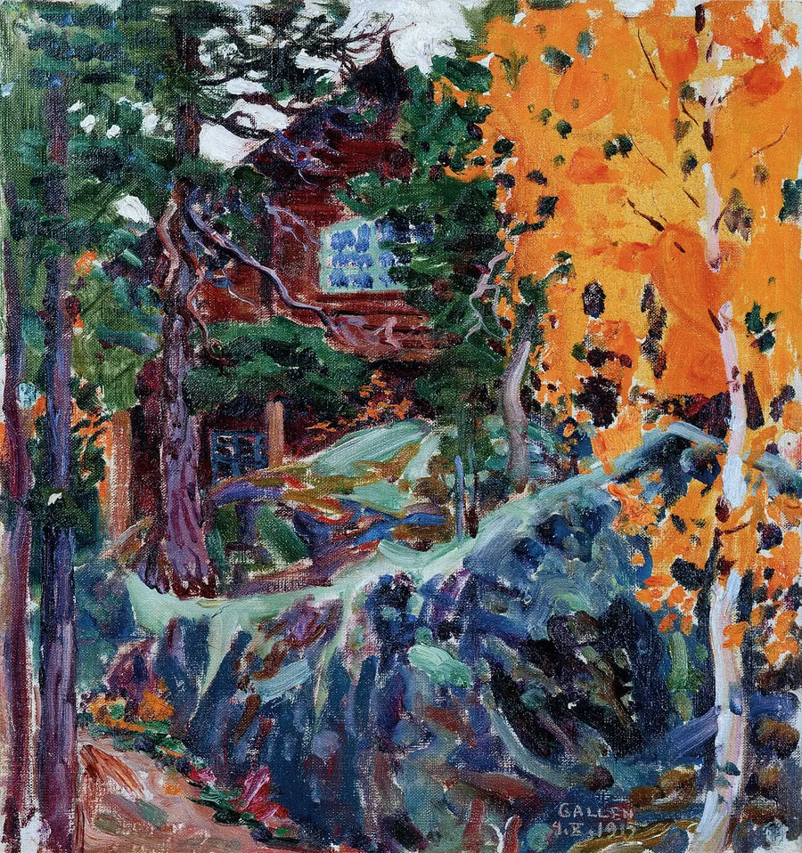 Kalela en automne - Akseli Gallen-Kallela