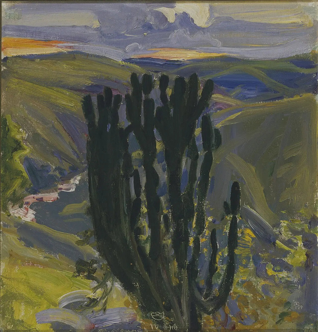 Euphorbe, peinture d’Akseli Gallen-Kallela