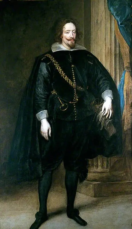 Albert de Ligne, prince de Barbançon et d'Arenberg - Antoine van Dyck image 1 copie de tableau peinte à la main