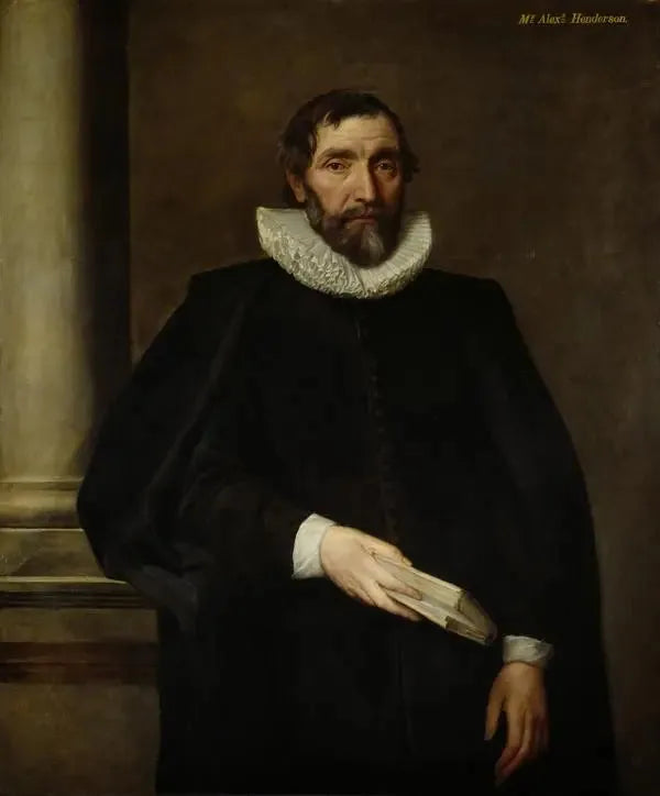 อเล็กซานเดอร์ เฮนเดอร์สัน, ประมาณ ค.ศ. 1583 - 1646. นักเทววิทยาและนักการทูตเครือจักรภพ - อองตวน ฟาน ดายค์