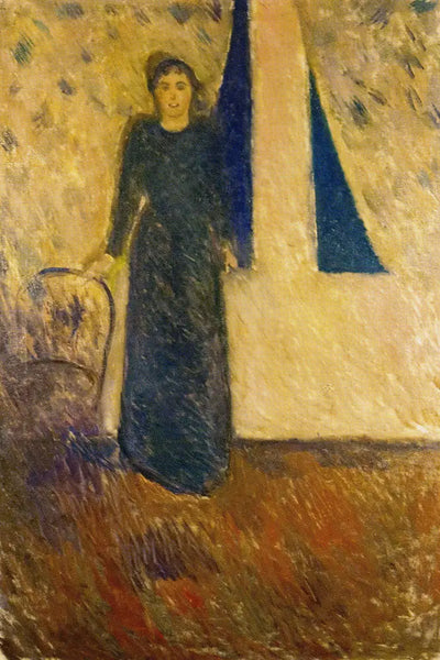 Reproduction du tableau « Alexandra Thaulow - Edvard Munch » par Alpha Reproduction en peinture à l’huile