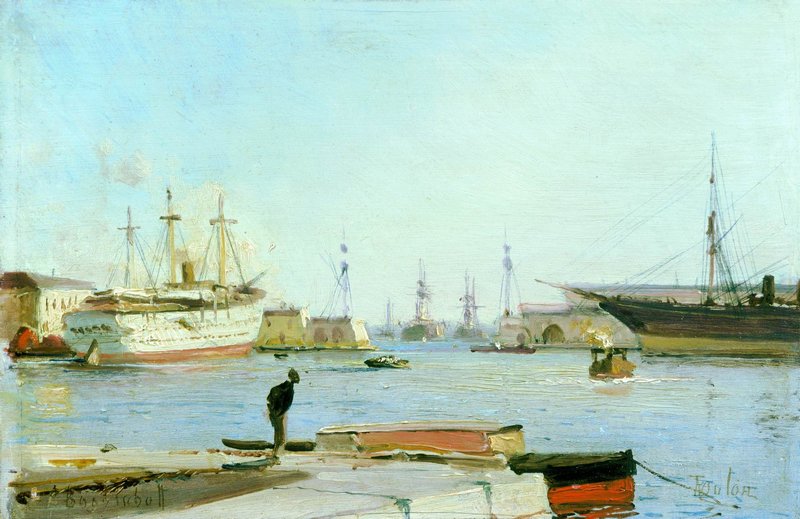Le Port de Toulon - Alexeï Bogolioubov