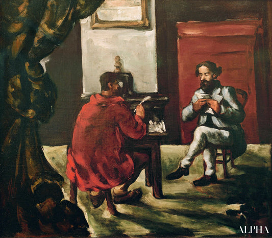 Alexis chez Zola - Paul Cézanne - Reproductions de tableaux et peintures haut de gamme