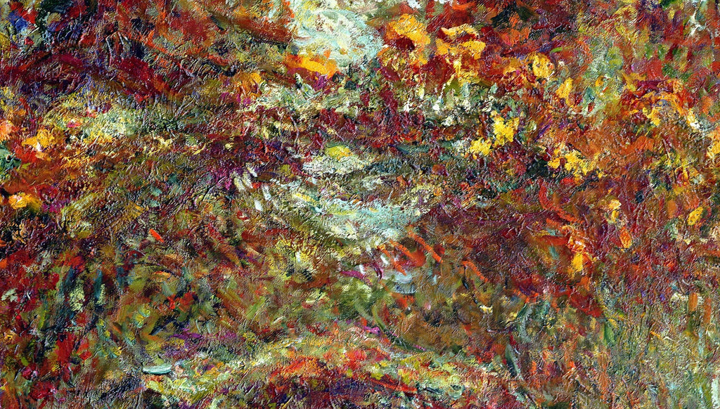 Détail de la voûte de rosiers et des arceaux dans L’Allée des rosiers 5089