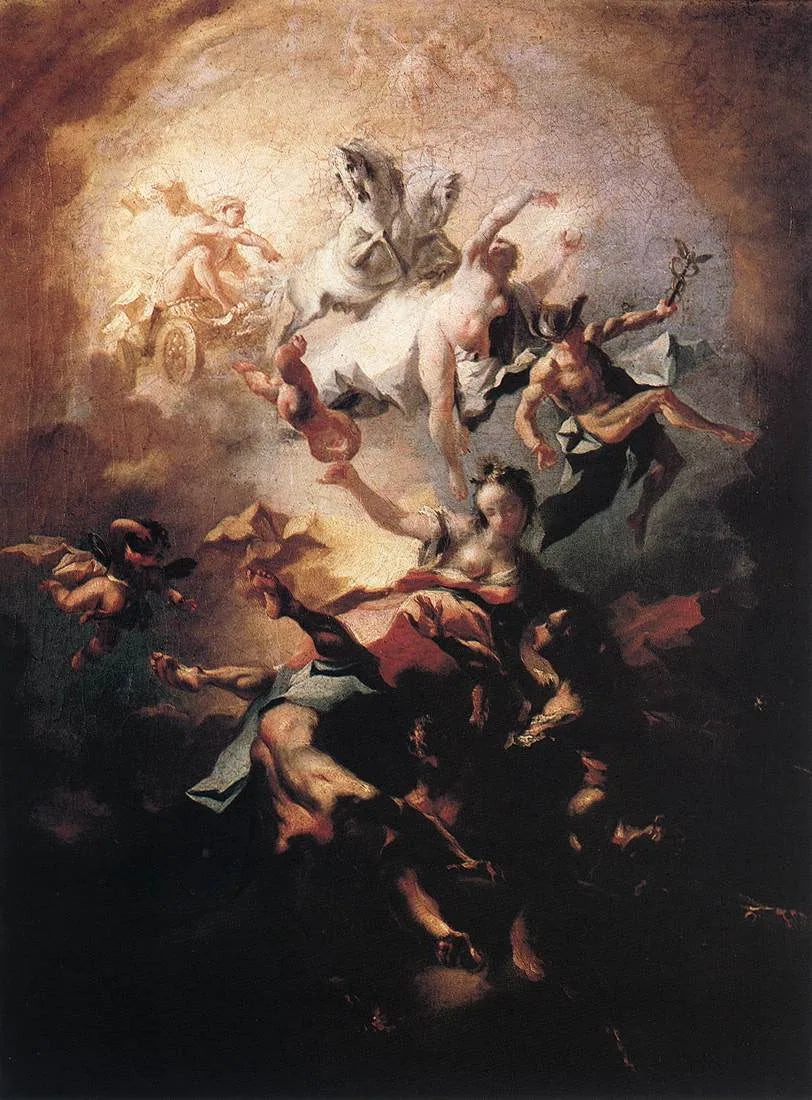 Allégorie de l'Alba - Franz Anton Maulbertsch