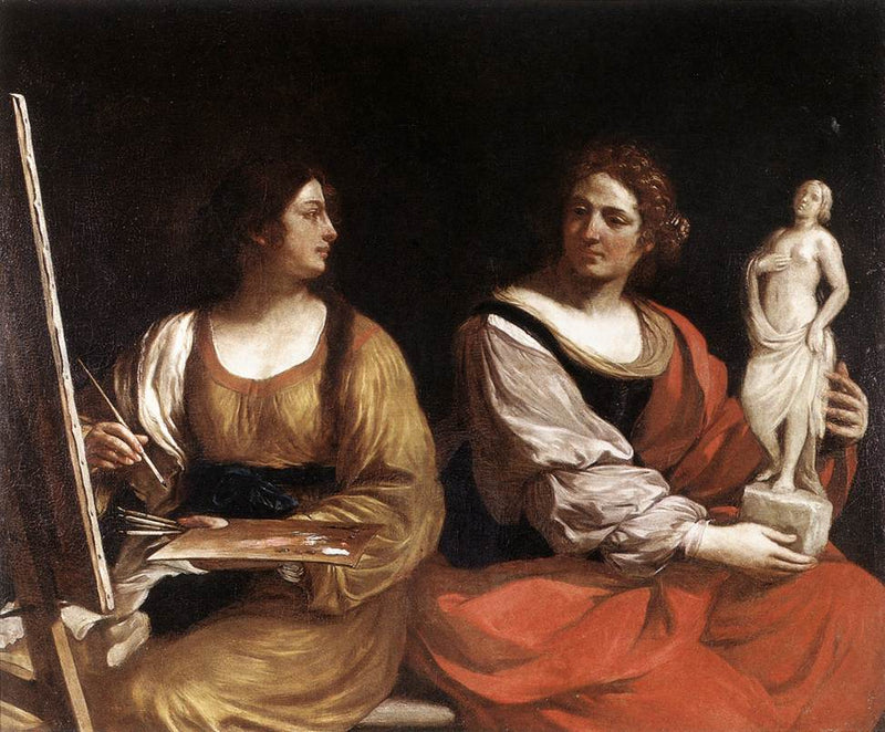 อุปมาเกี่ยวกับภาพวาดและประติมากรรม - Guercino
