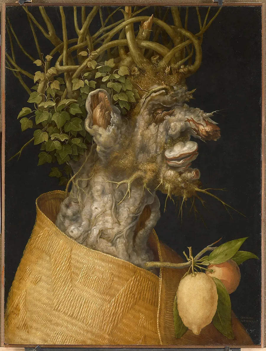 Allegory of Winter - Giuseppe Arcimboldo
คำอุปมาเกี่ยวกับฤดูหนาว - จูเซปเป อาร์คิมโด้