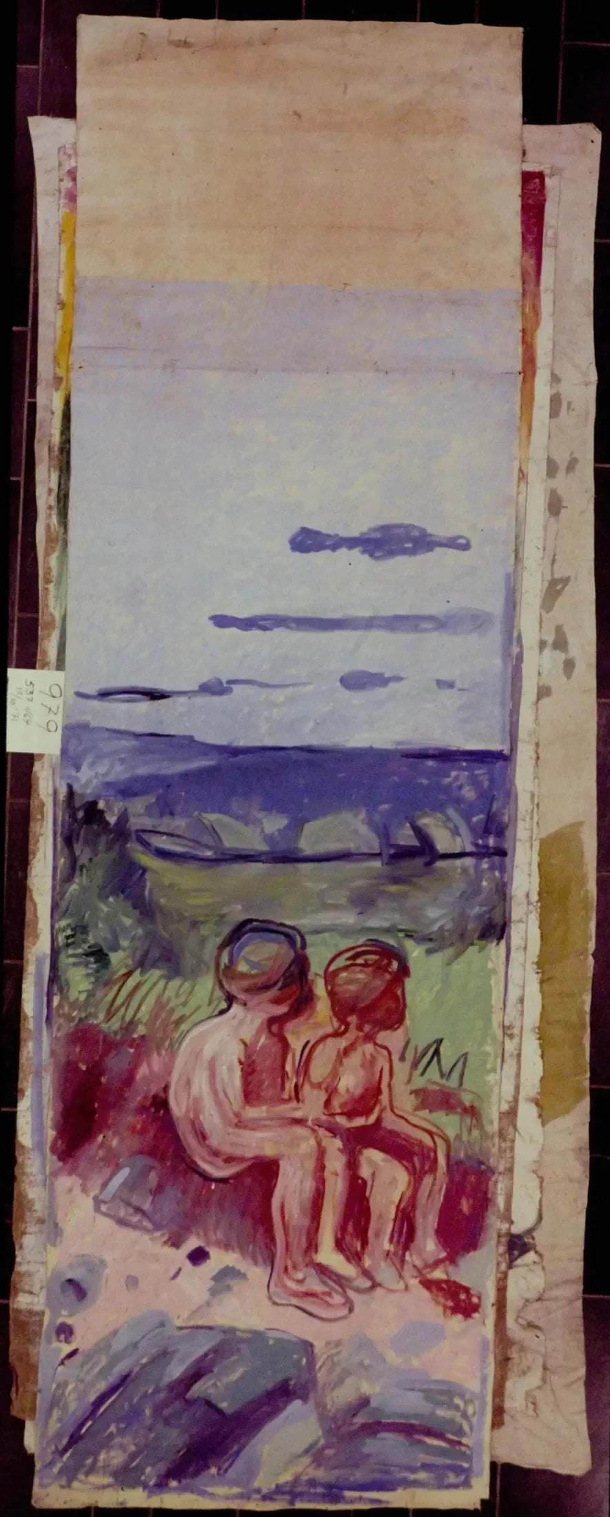Alma Mater: เด็กสองคนที่นั่ง - Edvard Munch