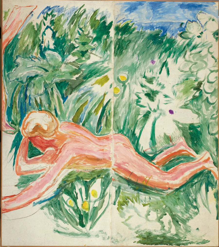Alma Mater : เด็กชายที่นอนอยู่ - Edvard Munch