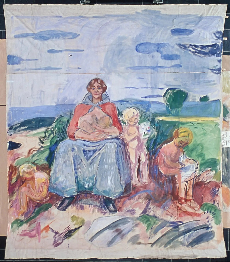Alma Mater : ส่วนกลาง - Edvard Munch