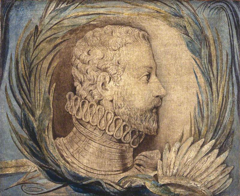 อัลอนโซ เดอ เอร์ซิลลา เอน ซูนิกา (1533-1594) - วิลเลียม เบลค