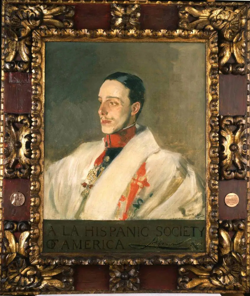 Reproduction du tableau « Alphonse XIII, roi d'Espagne - Joaquín Sorolla » par Alpha Reproduction en peinture à l’huile