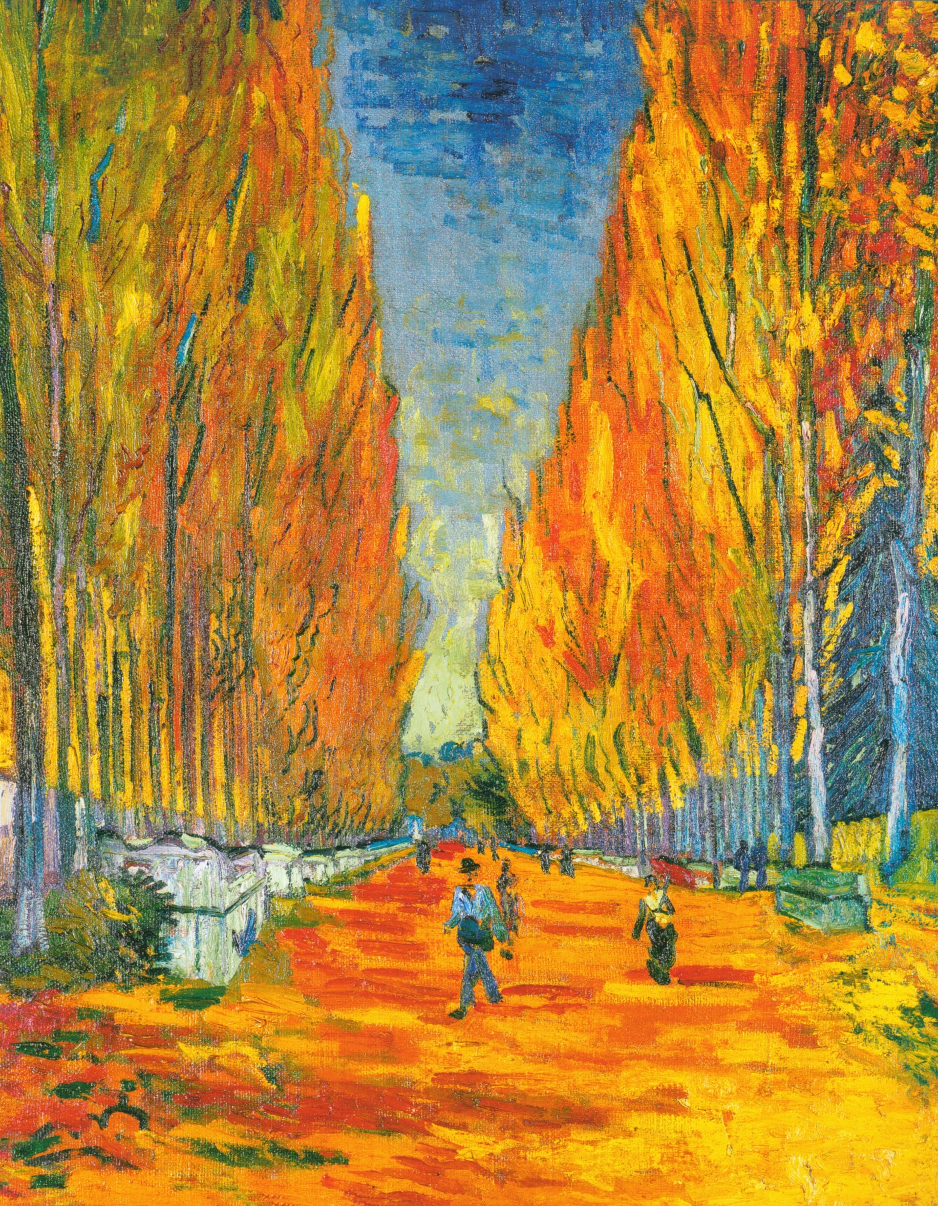 L’Allée des Alyscamps F569 de Vincent van Gogh, Arles