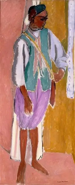 Reproduction du tableau « Amido marocain - Henri Matisse » par Alpha Reproduction en peinture à l’huile