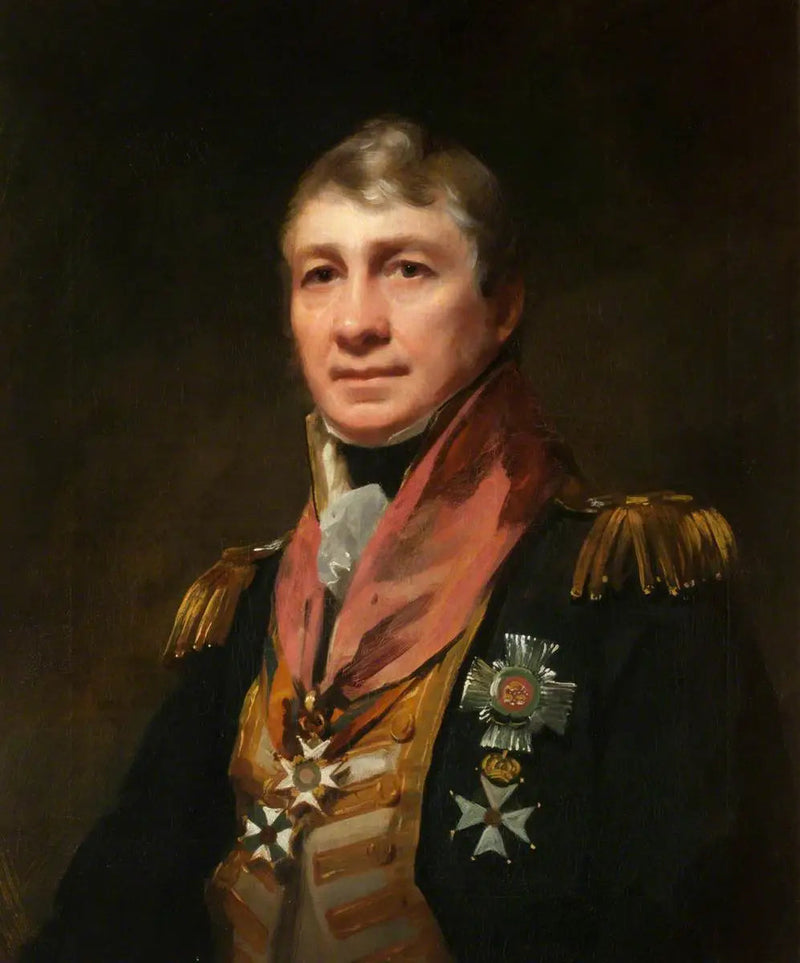 อาเมอรัล เซอร์ เดวิด มิลน (1763–1845) - เฮนรี เรเบิร์น