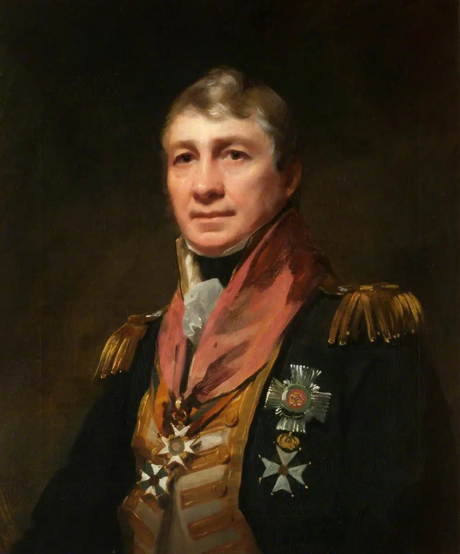 อาเมอรัล เซอร์ เดวิด มิลน (1763–1845) - เฮนรี เรเบิร์น