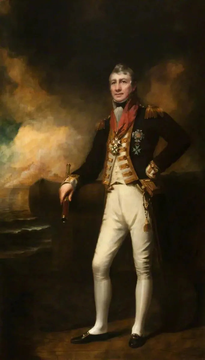 อาเมอรัล เซอร์ เดวิด มิลน (1763–1845) - เฮนรี เรบอร์น