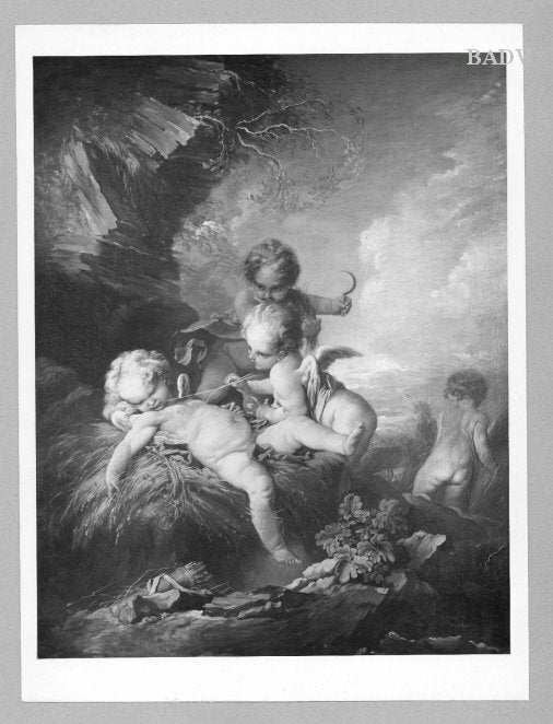 Amour endormi - François Boucher - Alpha Reproduction