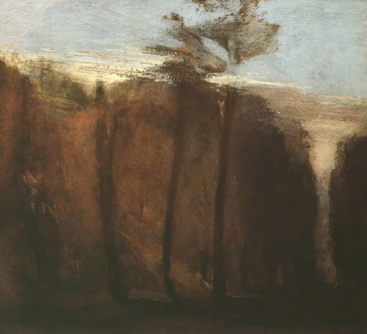 An Avenue of Trees - J. M. W. Turner image 1 copie peinte à la main à l’huile