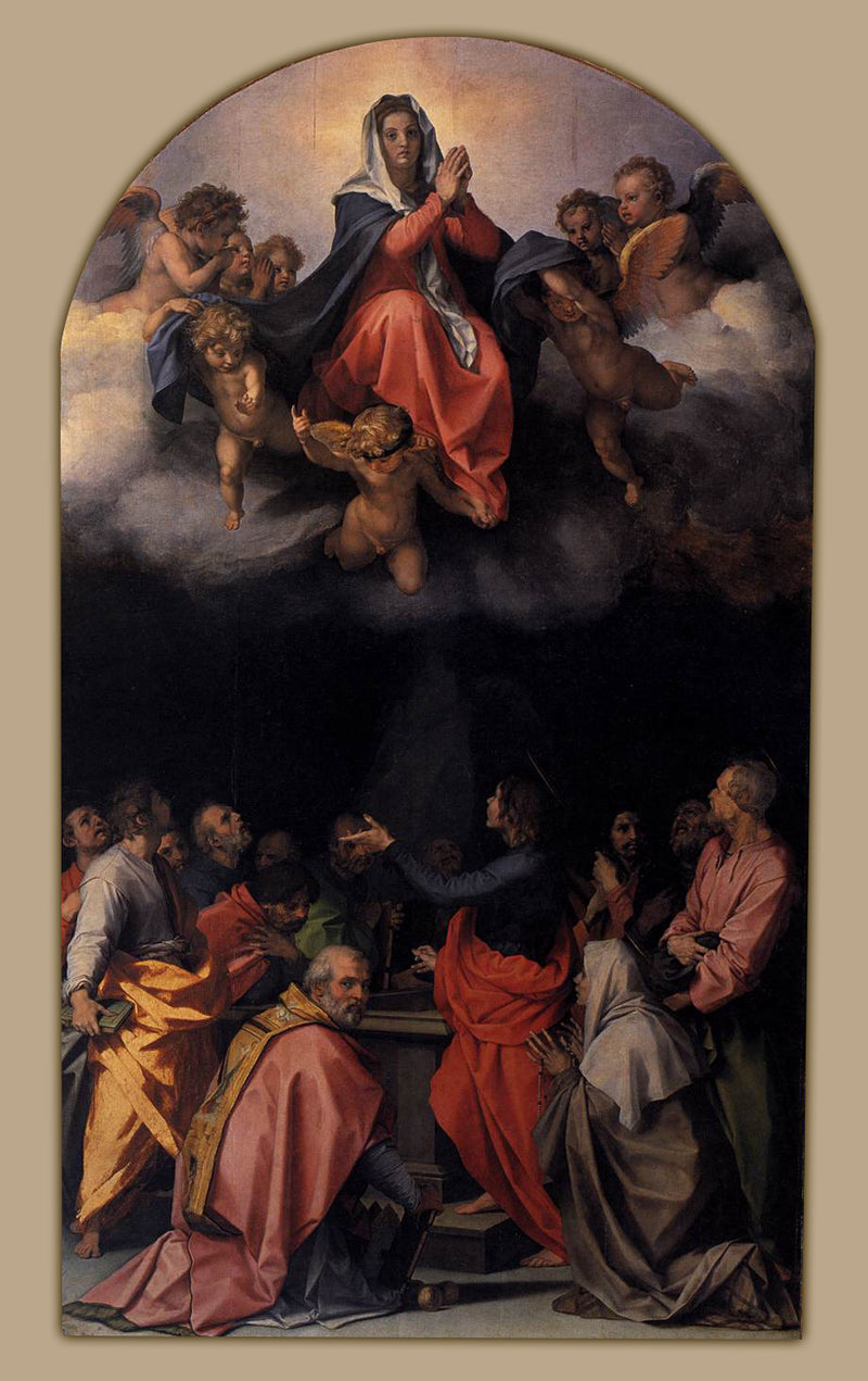 Assomption de la Vierge, dite Assomption Passerini - Andrea del Sarto