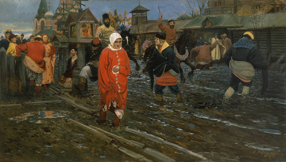 La Rue de Moscou au XVIIe siècle - Andreï Riabouchkine