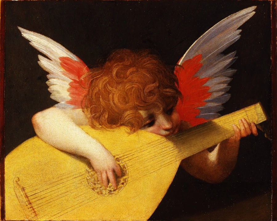 เทวดาเล่นลูท - Rosso Fiorentino