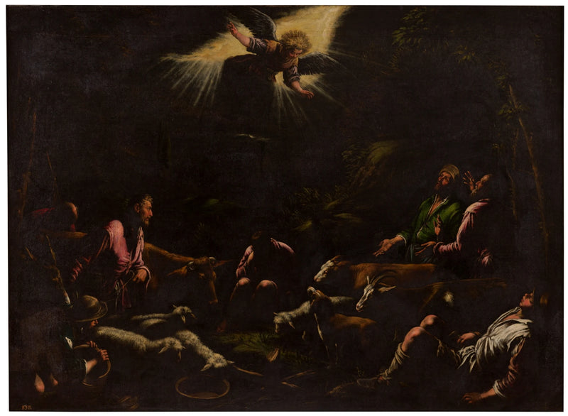 Anges annonçant aux bergers la naissance de Jésus - Jacopo Bassano