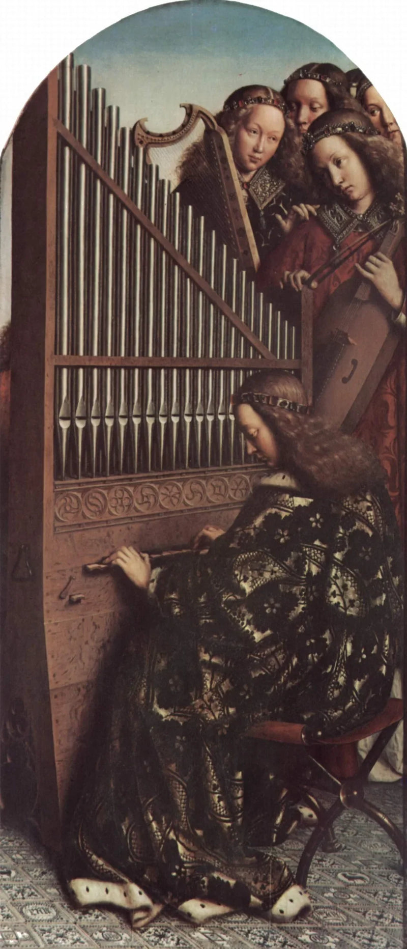 เทพเทวดานักดนตรี - Hubert van Eyck