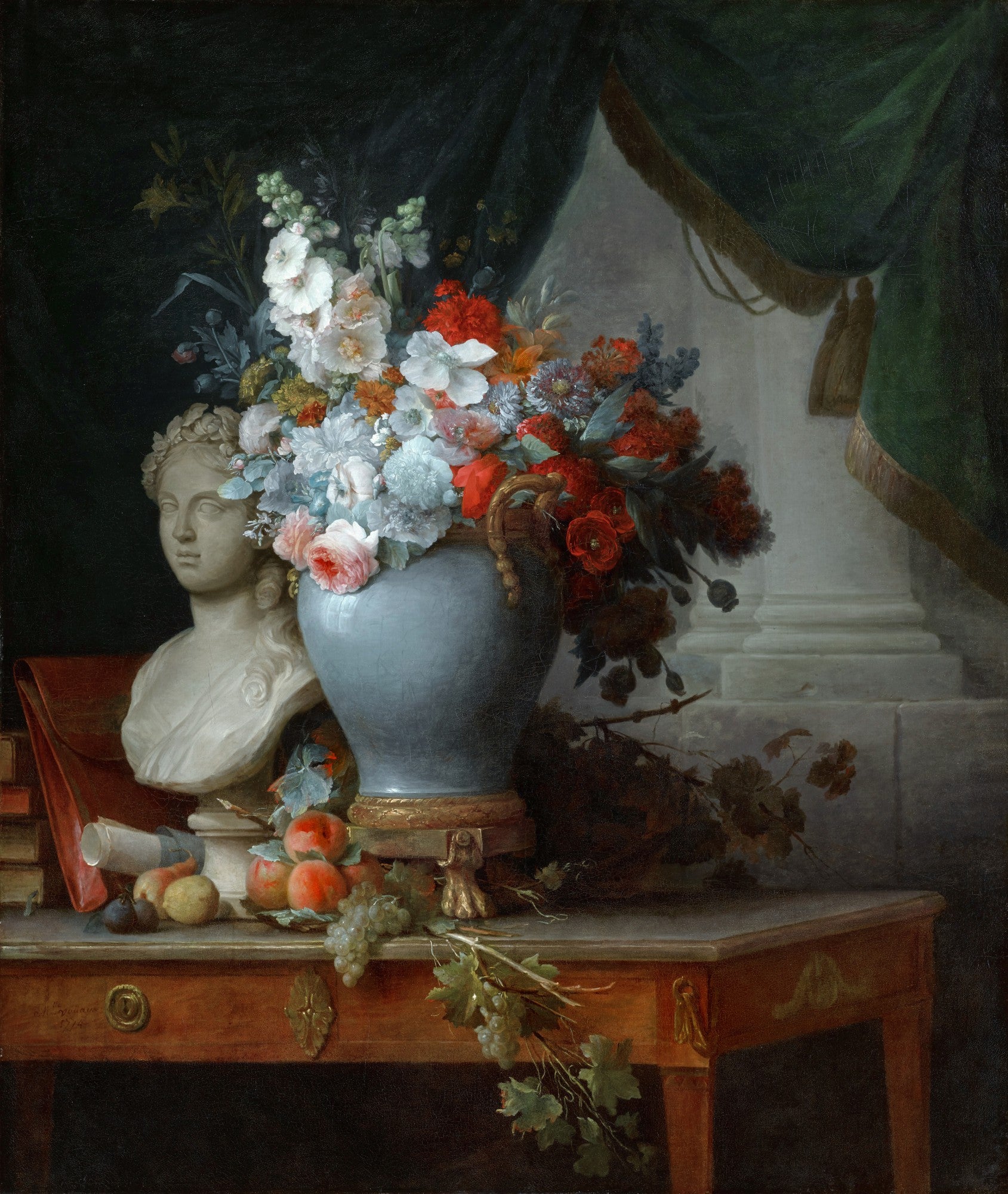 Fleurs dans un vase - Anne Vallayer-Coster