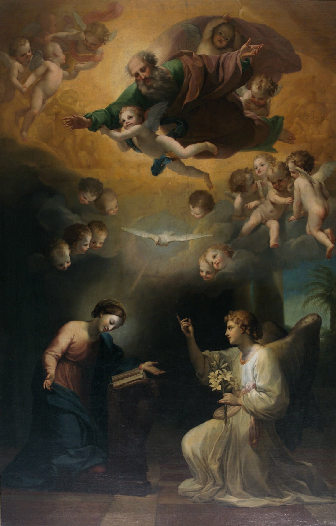 Annonciation à Marie - Anton Raphael Mengs - Alpha Reproduction