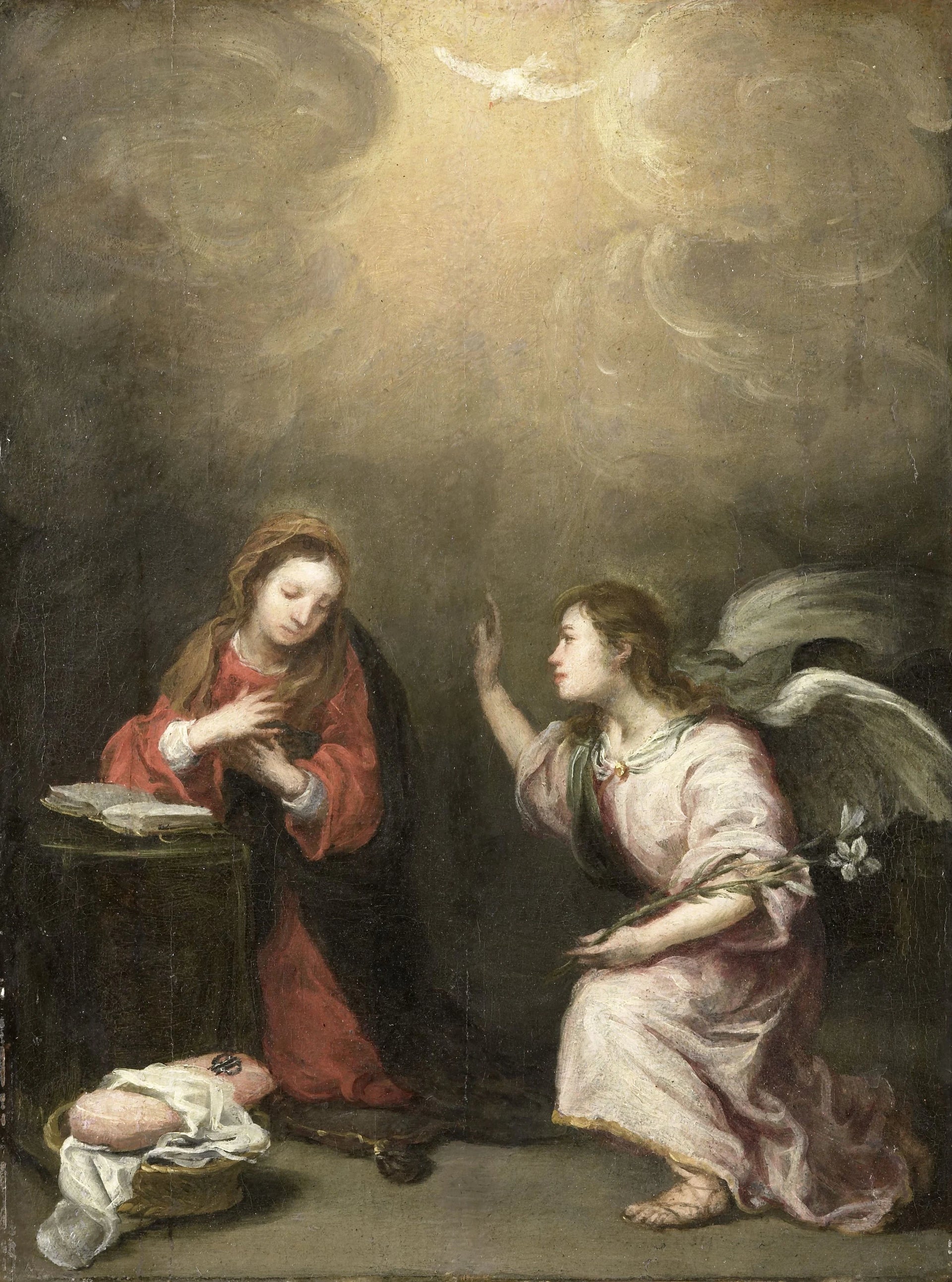 L'Annonciation à Marie - Artiste inconnu du Rijksmuseum
