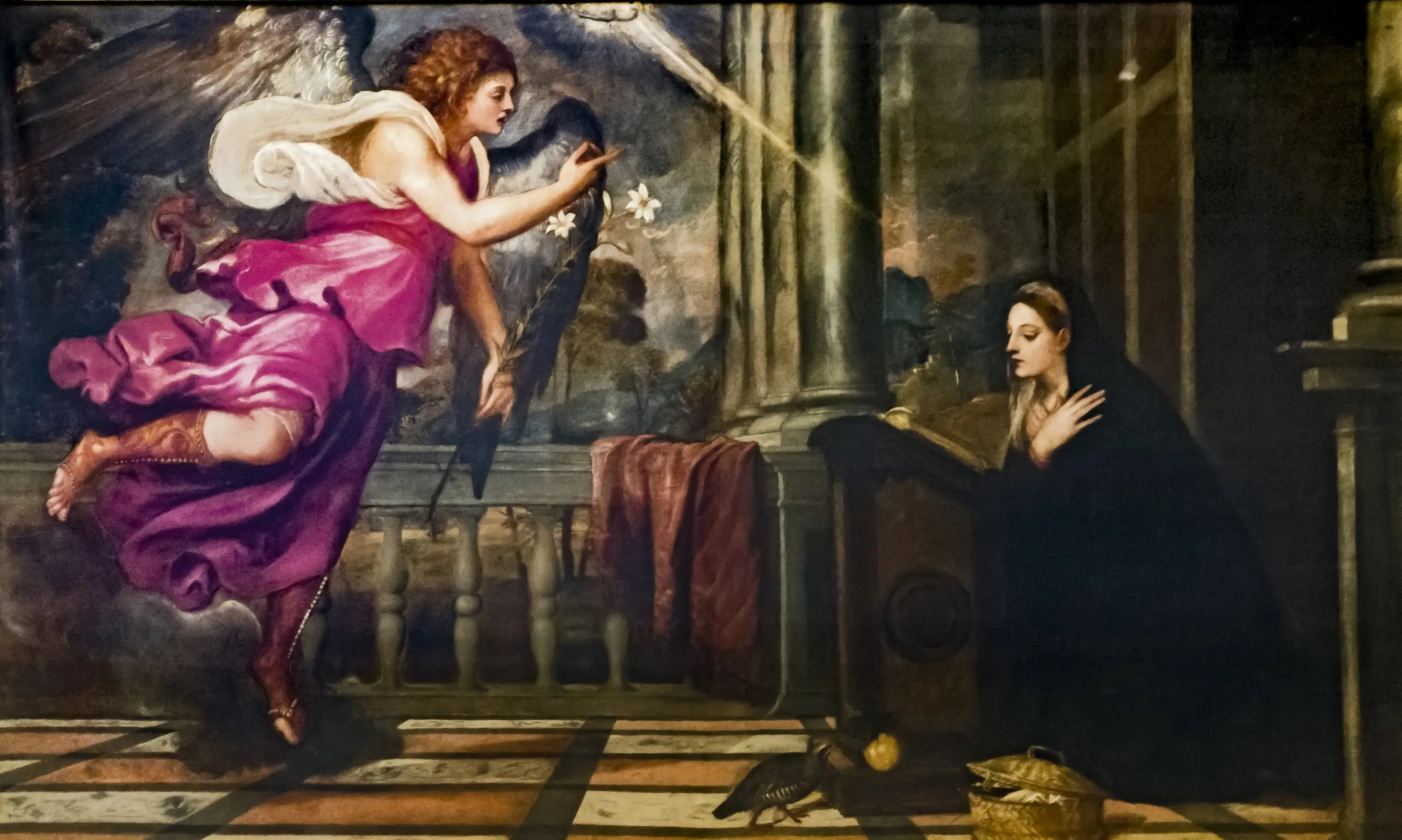 Annonciation - Titian - Alpha Reproduction