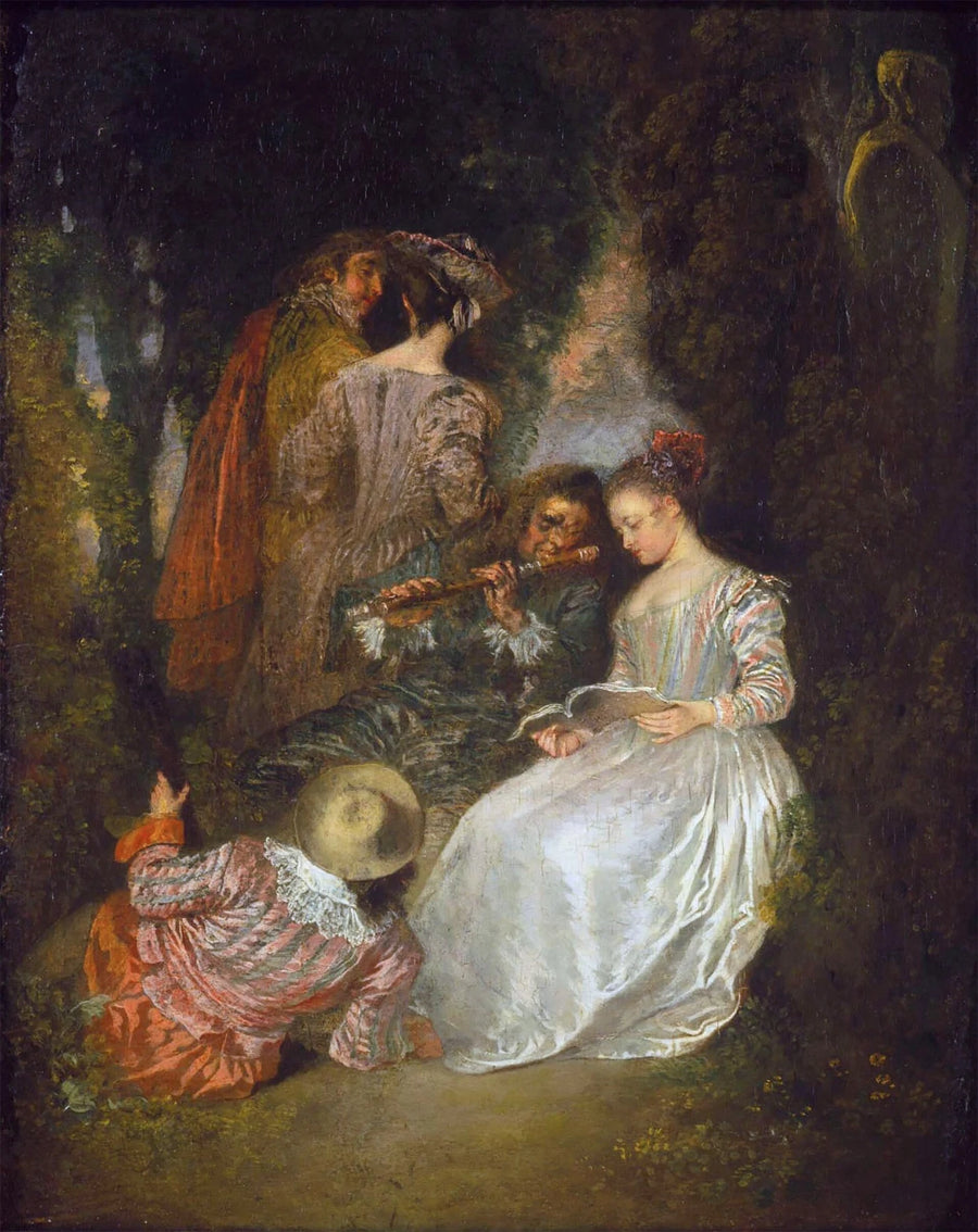 L’Accord parfait - Antoine Watteau