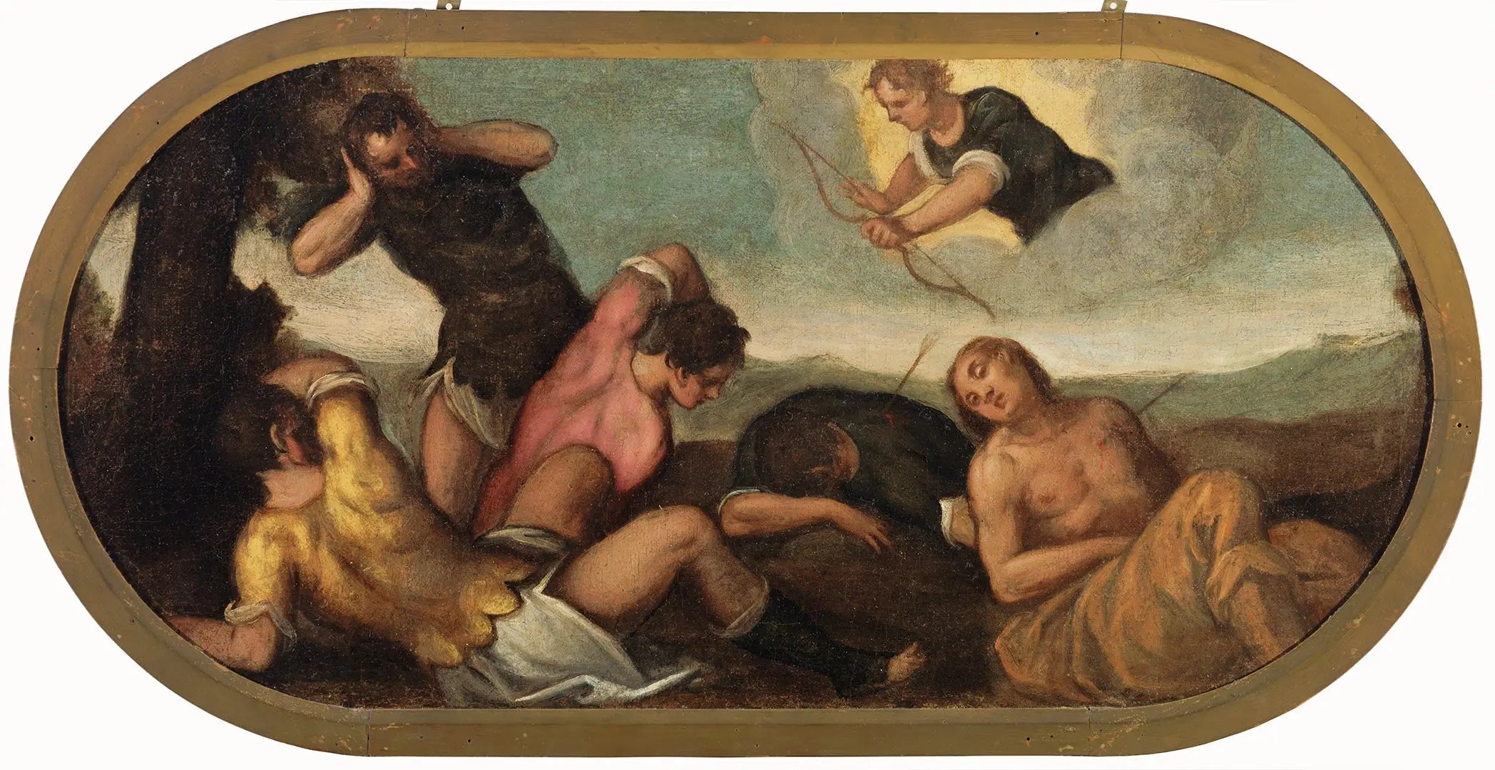 Apollon tire sur les fils de Niobé - Paul Véronèse - Alpha Reproduction