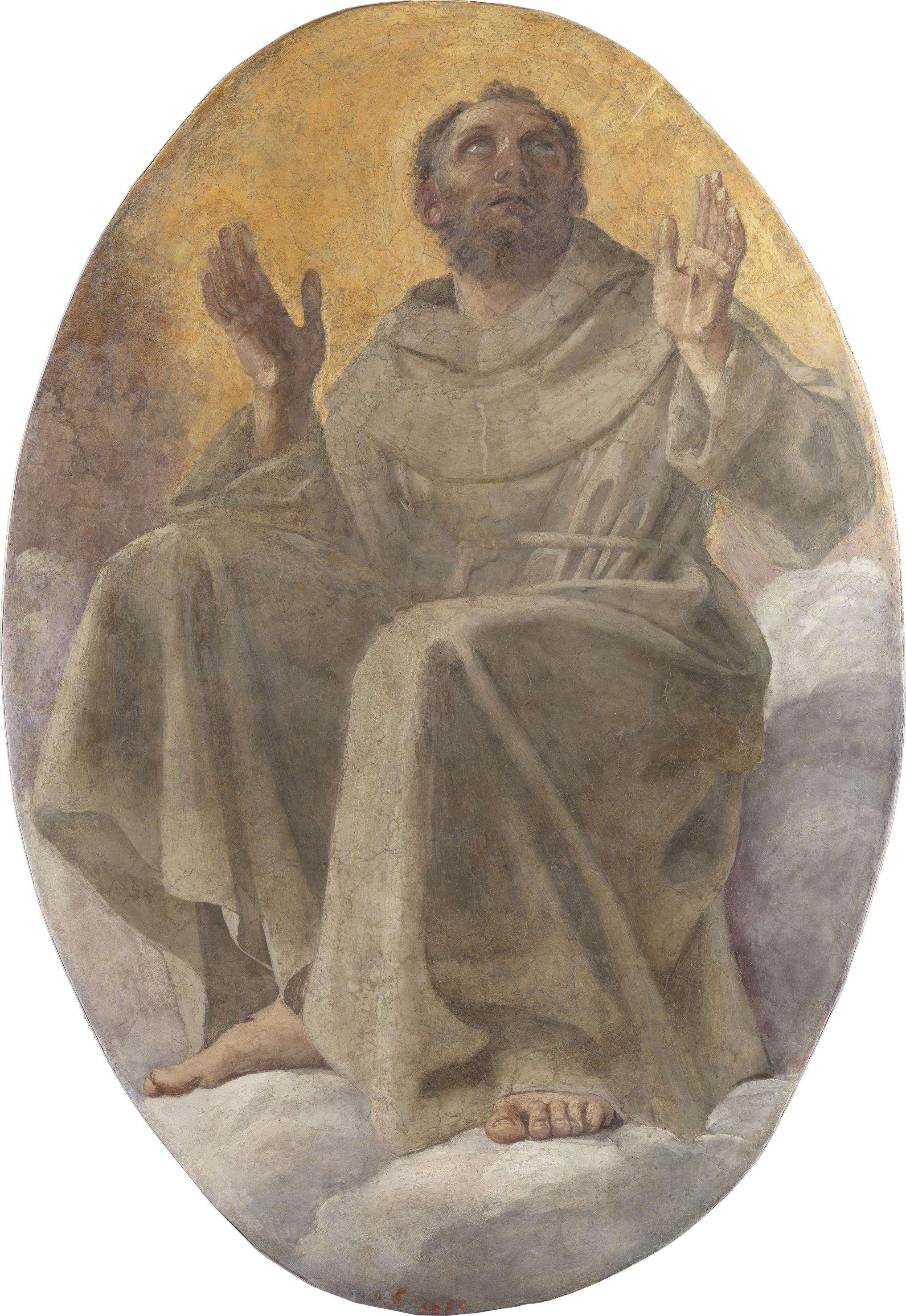 Apoteosi di San Francesco - Annibale Carracci image 1 reproduction réalisée par Alpha Reproduction