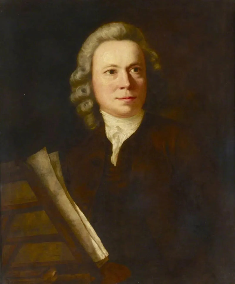 ชื่อว่า « Johann Christoph Pepusch (1667–1752) » - โจชัว เรย์โนลด์ส