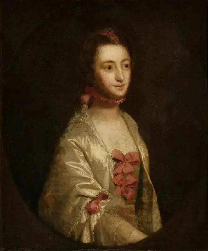 แอปเปลิชื่อ Hannah Lightfoot, นางสาว Axford (ประมาณ 1730-ประมาณ 1759), « นักบวชควิกเกอร์ผู้งดงาม » - โจชัว เรย์โนลด์ส