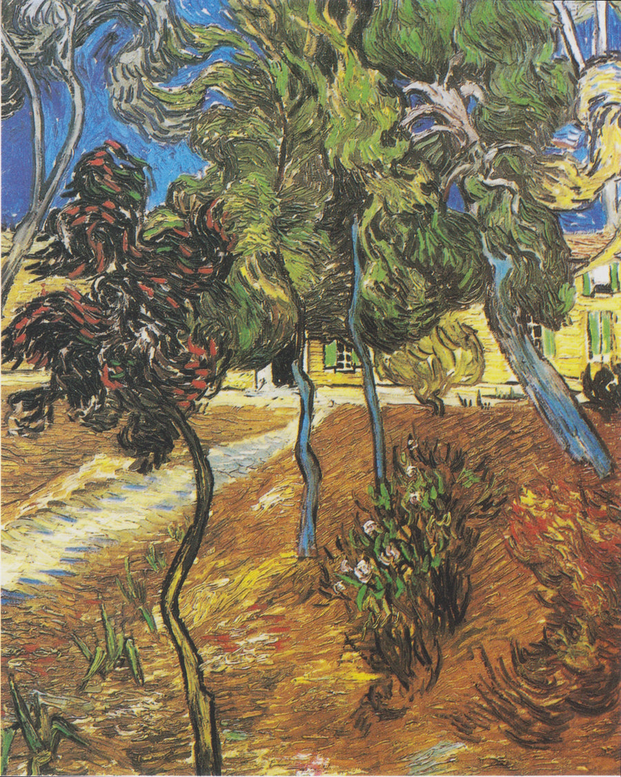 ต้นไม้ในสวนของโรงพยาบาลเซนต์พอล - Vincent van Gogh