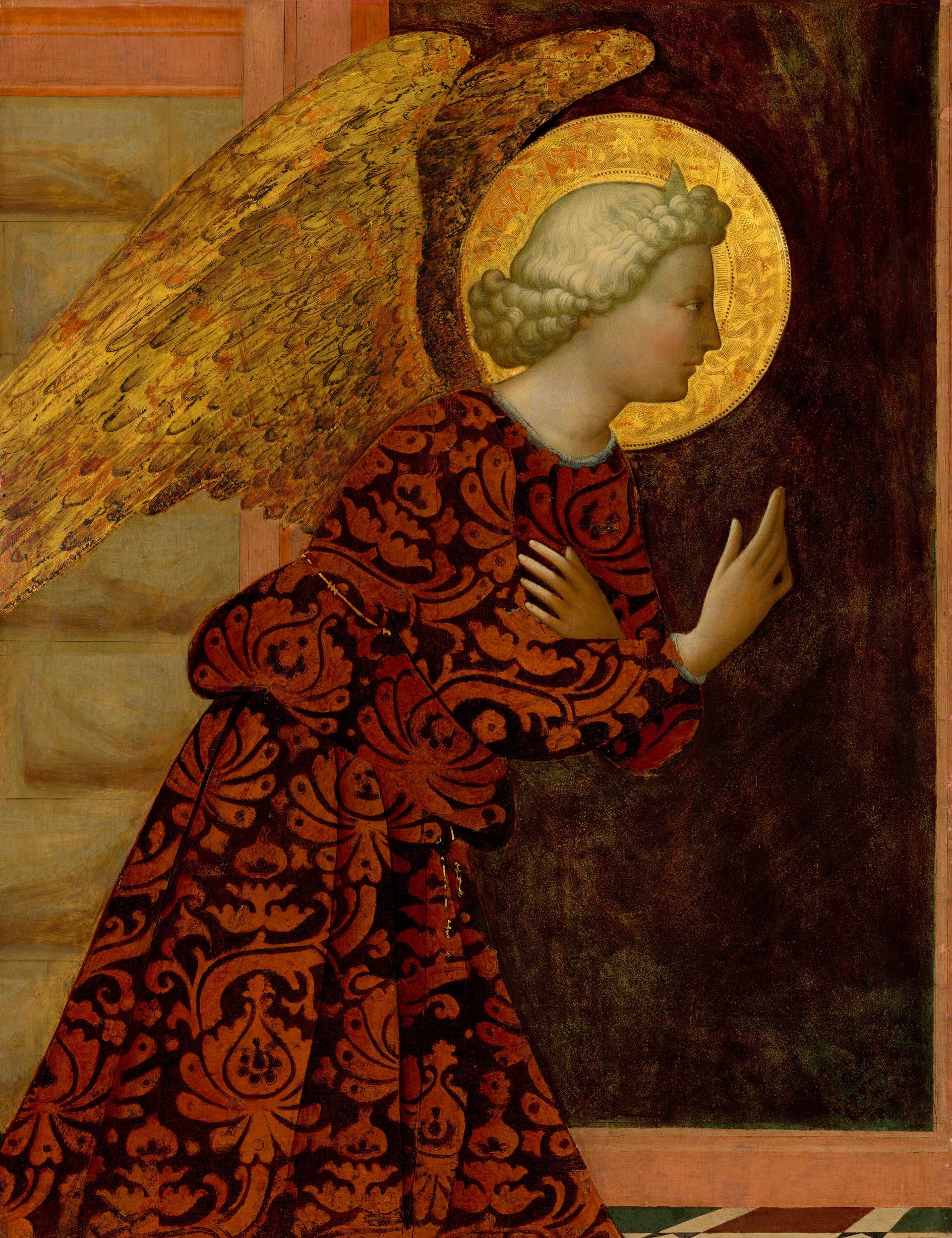 L'Archange Gabriel - Masolino da Panicale