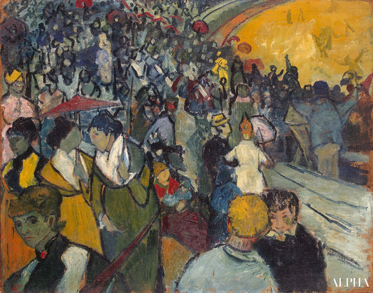 Arènes à Arles - Van Gogh - Reproductions de tableaux et peintures haut de gamme