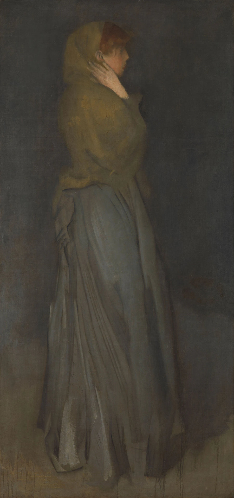 « Arrangement en jaune et gris » : Effie Deans - James Abbott McNeill Whistler