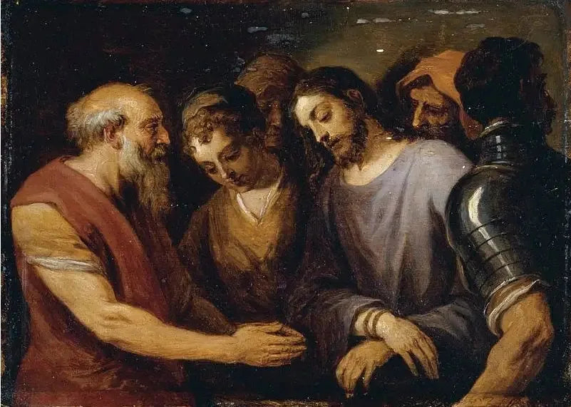 การจับกุมนายพระเยซูหลังจาก Schiavone - David Teniers le Jeune