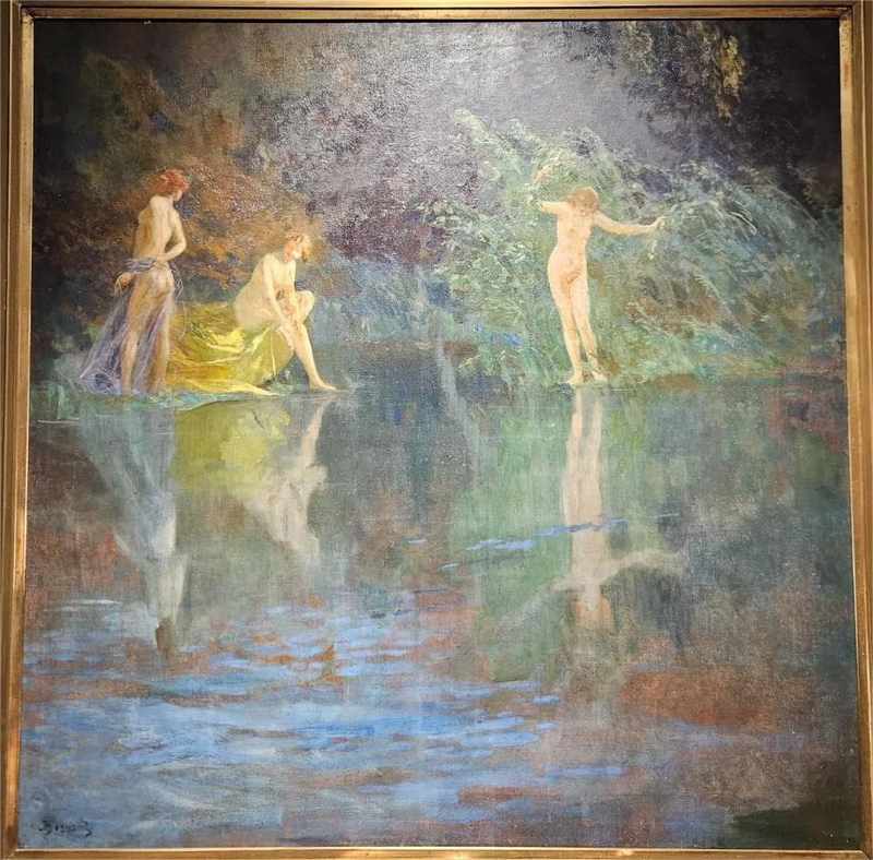 As Banhistas - Albert Besnard