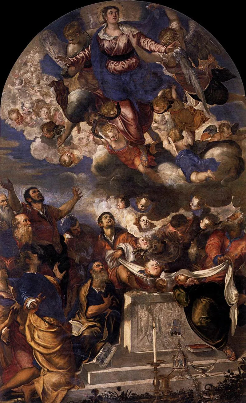 การรับขึ้นสวรรค์ของมารีย์ - จาค็อป Tintoretto