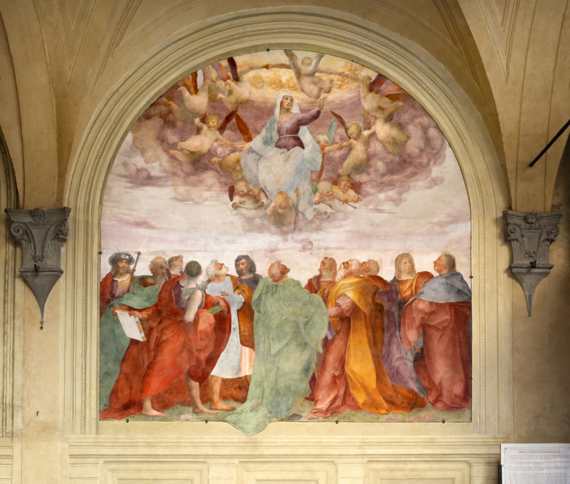การรับขึ้นสวรรค์ของมารีย์ - Rosso Fiorentino