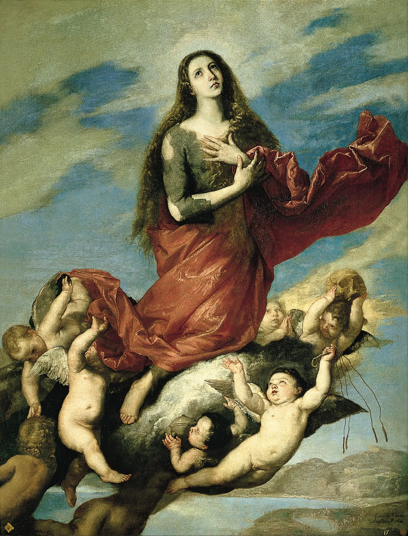 อาสุนซิอง เดอ ลา มักดาเลนา โดย โจเซ เด ริเบรา - Jusepe de Ribera